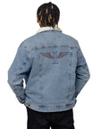 Denim Sherpa Jacket