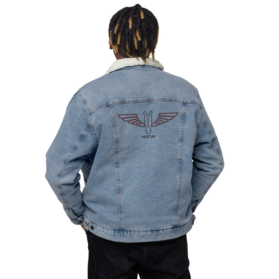 Denim Sherpa Jacket