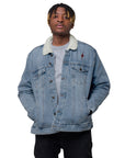 Denim Sherpa Jacket